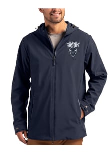 Cutter and Buck Howard Bison Mens Navy Blue Camano Light Weight Jacket