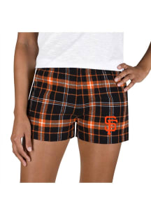 Concepts Sport San Francisco Giants Womens Orange Ultimate Flannel Shorts