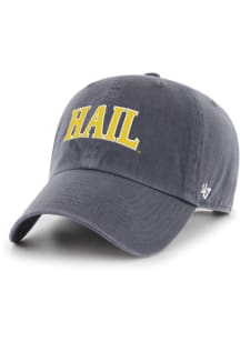 47 Michigan Wolverines Archie Clean Up Adjustable Hat - Navy Blue