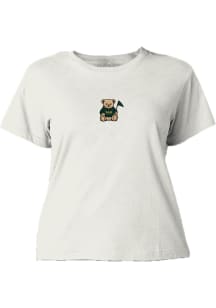 Summit Sportswear William & Mary Tribe Womens Natural Teddy Bear Short Sleeve T-Shirt