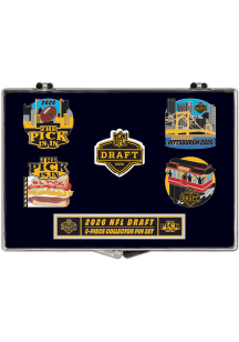 Pittsburgh Steelers Souvenir 2026 NFL Draft Set Pin - Black