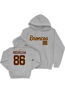 Ryan Rocheleau Western Michigan Broncos Mens Grey NIL Script Player Hood