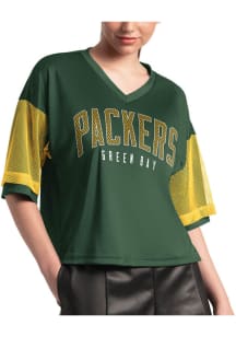 Green Bay Packers Womens Anthem Fashion Football Jersey - Green