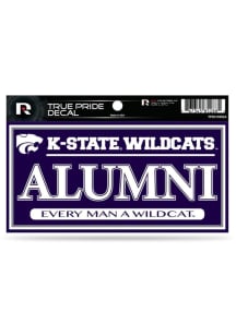 K-State Wildcats True Pride Auto Decal - Purple