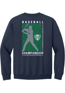 Summit Sportswear MAC Mens Navy Blue Baseball Championship 2026 Long Sleeve Crew Sweatshirt