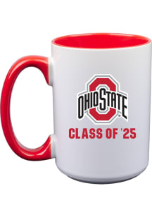 Ohio State Buckeyes Class of 2025 15oz Ceramic Mug - White