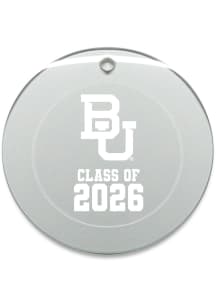 Baylor Bears Class of 2026 Round Ornament - White
