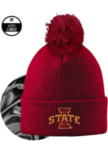 LogoFit Iowa State Cyclones Cardinal Monroe Womens Knit Hat