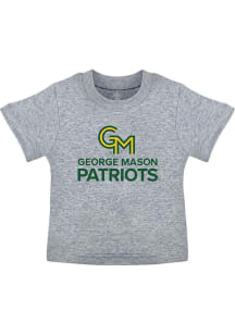 George Mason University Toddler Grey Mascot Short Sleeve T-Shirt