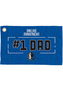 Dallas Mavericks #1 Dad Waffle Golf Towel