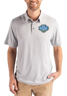 Cutter and Buck UCLA Bruins Mens Anthracite 2026 WBB Champions Coastline Eco Short Sleeve Polo