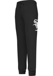 Pro Standard Chicago White Sox Youth Black Classic Chenille Sweatpants