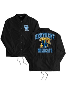 SLAM Kentucky Wildcats Mens Black Coaches Jacket Light Weight Jacket