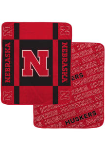 Nebraska Cornhuskers 60x70 plush Fleece Blanket - Red