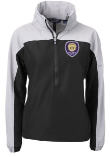 Cutter and Buck Orlando City SC Womens Black Charter Eco Pullover