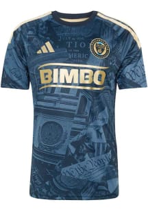 Philadelphia Union Mens Adidas Replica Soccer 1776 Home Jersey - Navy Blue