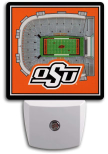 Oklahoma State Cowboys 3D Stadium View Night Light