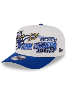 New Era Omaha Storm Chasers Ivory Classic AF 9FIFTY Mens Snapback Hat