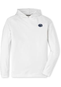 Peter Millar Penn State Nittany Lions Mens White Pine Long Sleeve Hoodie