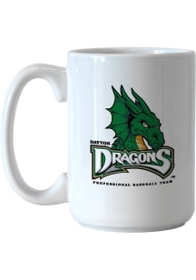 Dayton Dragons 15oz Gameday Sublimated Ceramic Mug - White