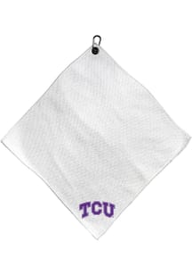 TCU Horned Frogs Microfiber 15x15 Golf Towel