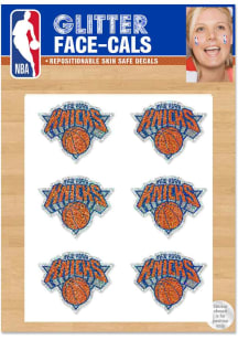 New York Knicks 6pk Glitter Design Tattoo