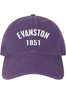 Northwestern Wildcats EZA Twill SP Adjustable Hat - Purple