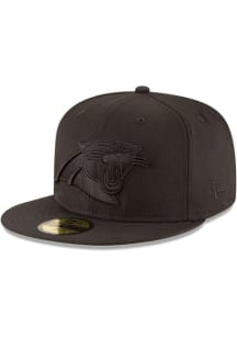 New Era Carolina Panthers Mens Black Tonal Basic 59FIFTY Fitted Hat