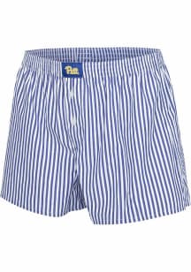 Pitt Panthers Womens Blue Boxer Shorts