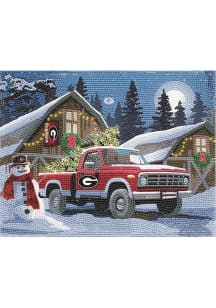Georgia Bulldogs Diamond Puzzle