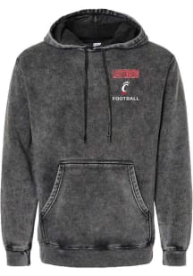 Brady Lichtenberg  Rally Cincinnati Bearcats Mens Black Football NIL Embroidered Fashion Hood