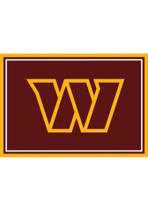 Washington Commanders 3x4 Area Rug Interior Rug - Burgundy
