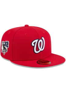 New Era Washington Nationals Mens Red 2026 Jackie Robinson Day  59FIFTY Fitted Hat