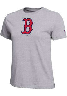 Champion Boston Red Sox Womens Grey Core Short Sleeve T-Shirt