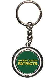George Mason University Spinner Keychain - Green