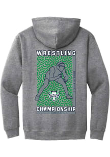 Summit Sportswear MAC Mens Graphite Wrestling Championship 2026 Long Sleeve Hoodie