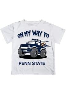 Vive La Fete Penn State Nittany Lions Youth White On My Way Short Sleeve T-Shirt