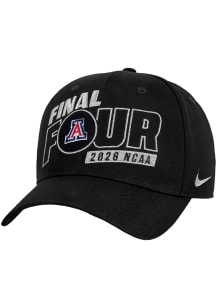 Nike Arizona Wildcats 2026 Mens Basketball Final 4 Regional Champs Locker Room Rise Cap Adjustable..