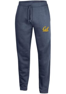 Gear for Sports Cal Golden Bears Mens Navy Blue Big Cotton Slim Sweatpants