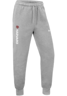 Nike Harvard Crimson Mens Dark Grey Club Fleece Jogger Sweatpants