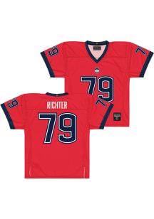 Christian Richter  Campus Ink UConn Huskies Red NIL Football Jersey