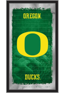 Oregon Ducks Football Hanging Back Bar Mirror