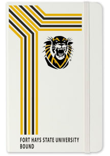 Fort Hays State Tigers School Bound Notebook and Folder - White