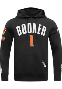 Devin Booker Phoenix Suns Mens Black Classic Player Retro Player Hood