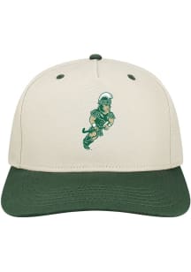 Michigan State Spartans Heritage Sparty Field Hockey Adjustable Hat - Natural