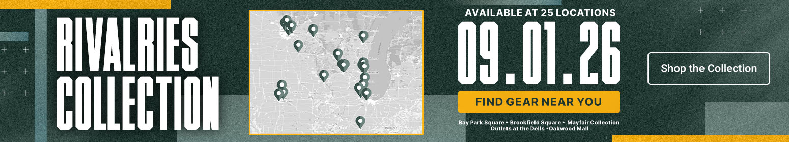 Shop the Green Bay Packers NFL Rivalries Collection at Rally House