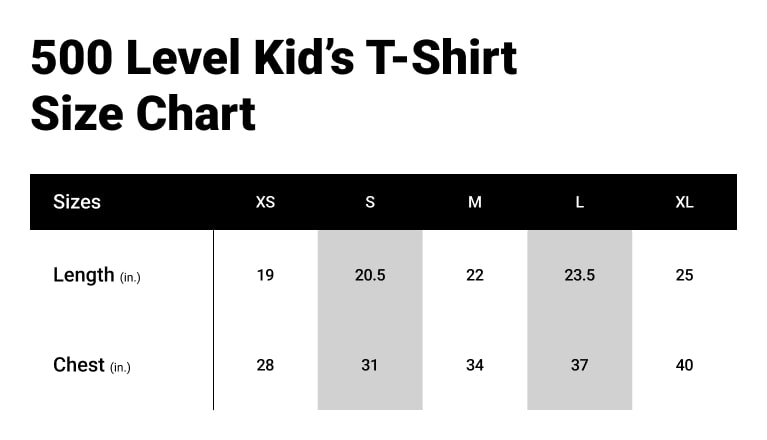size chart, please contact us for questions about sizing