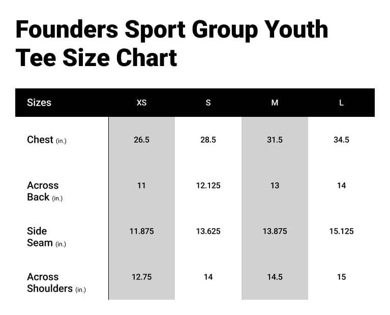 size chart, please contact us for questions about sizing
